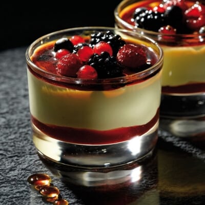 Crème Brûlée & Berries